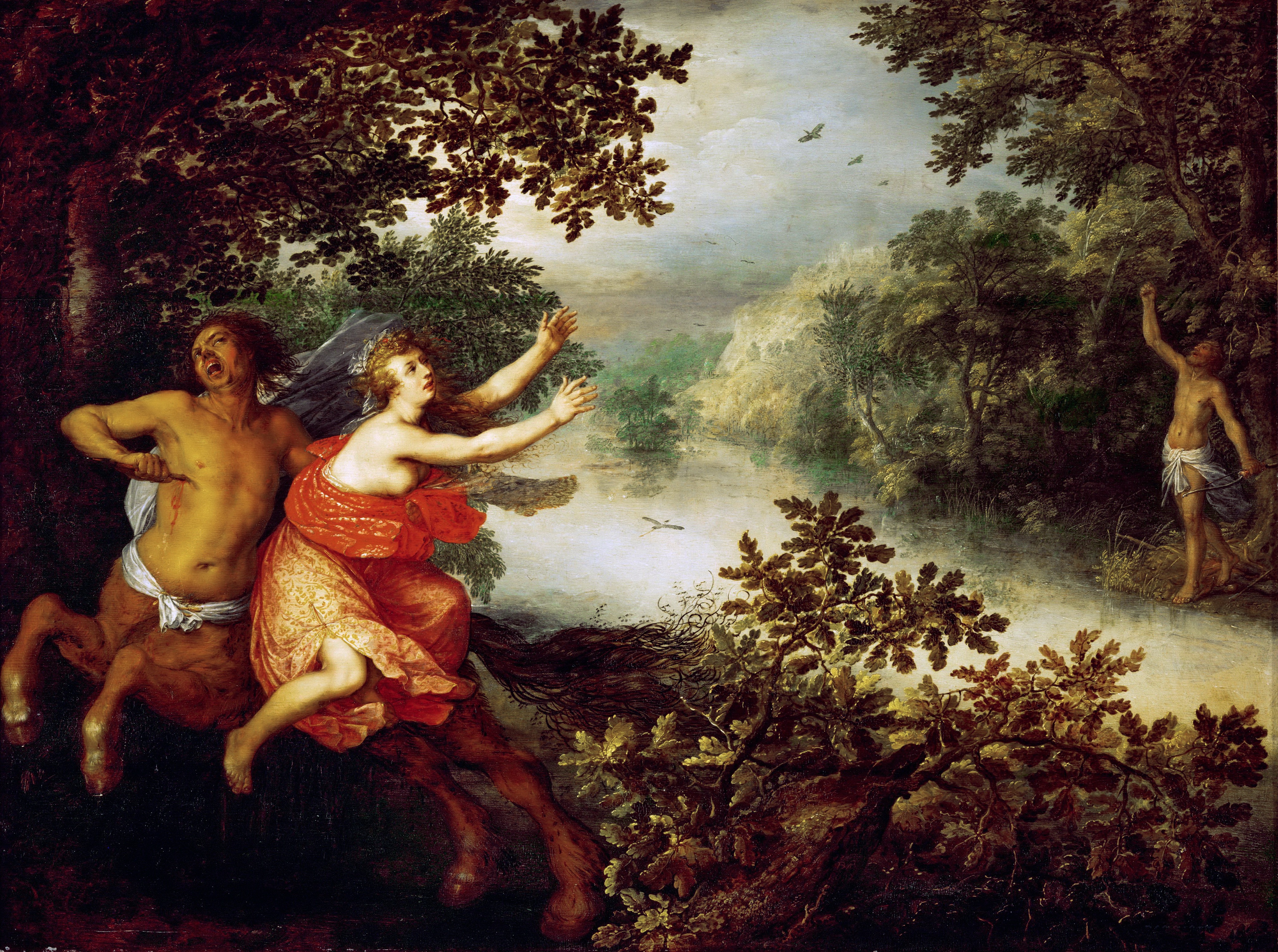 Hercules, Deianira, and the Centaur Nessus.jpeg